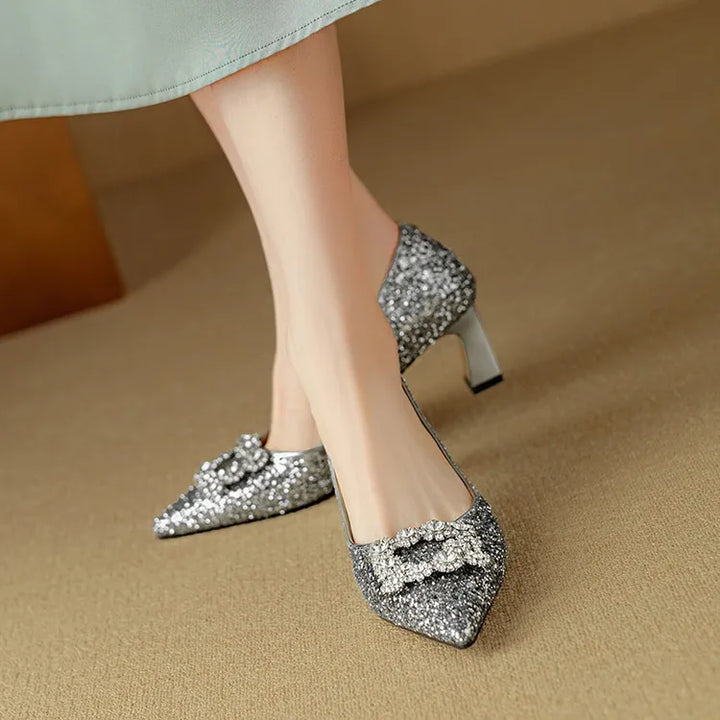 Glitter Pumps