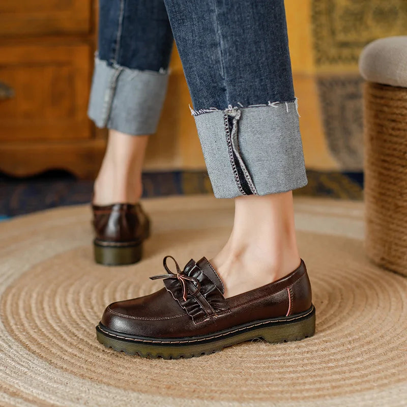 Woman Platform Oxford Shoes