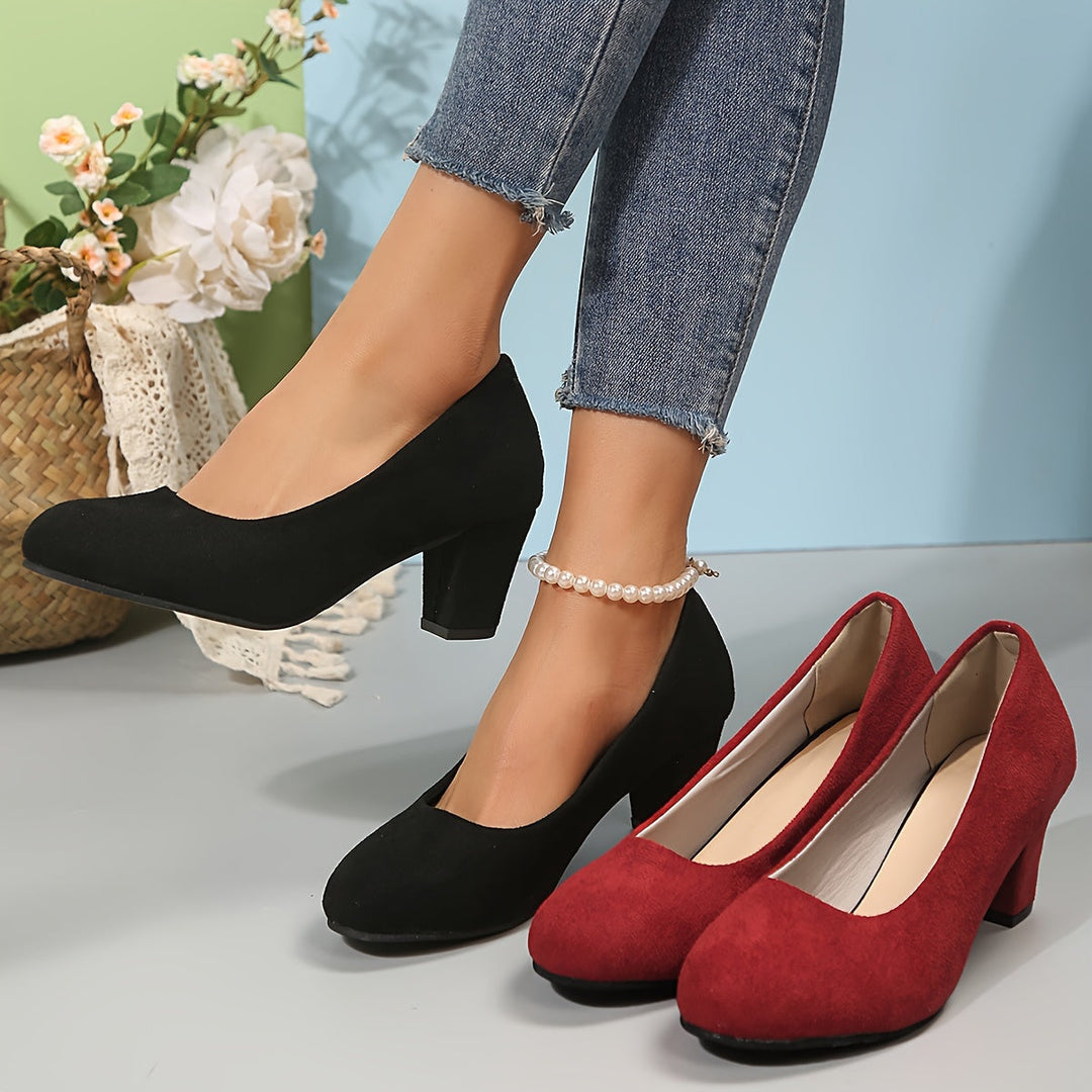 Block Heel Dress Shoes