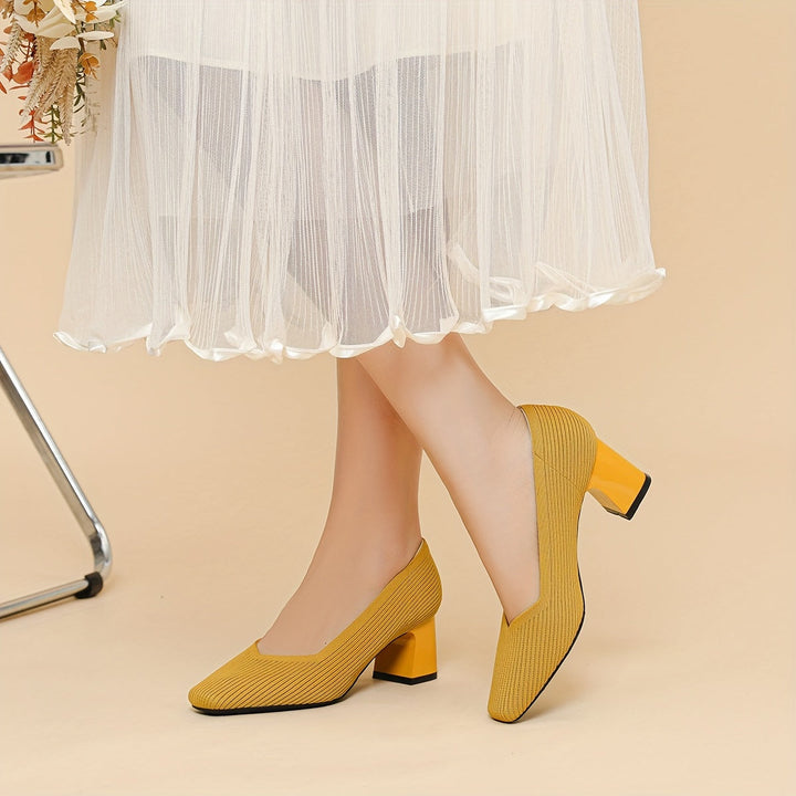 Block Heel Dress Shoes
