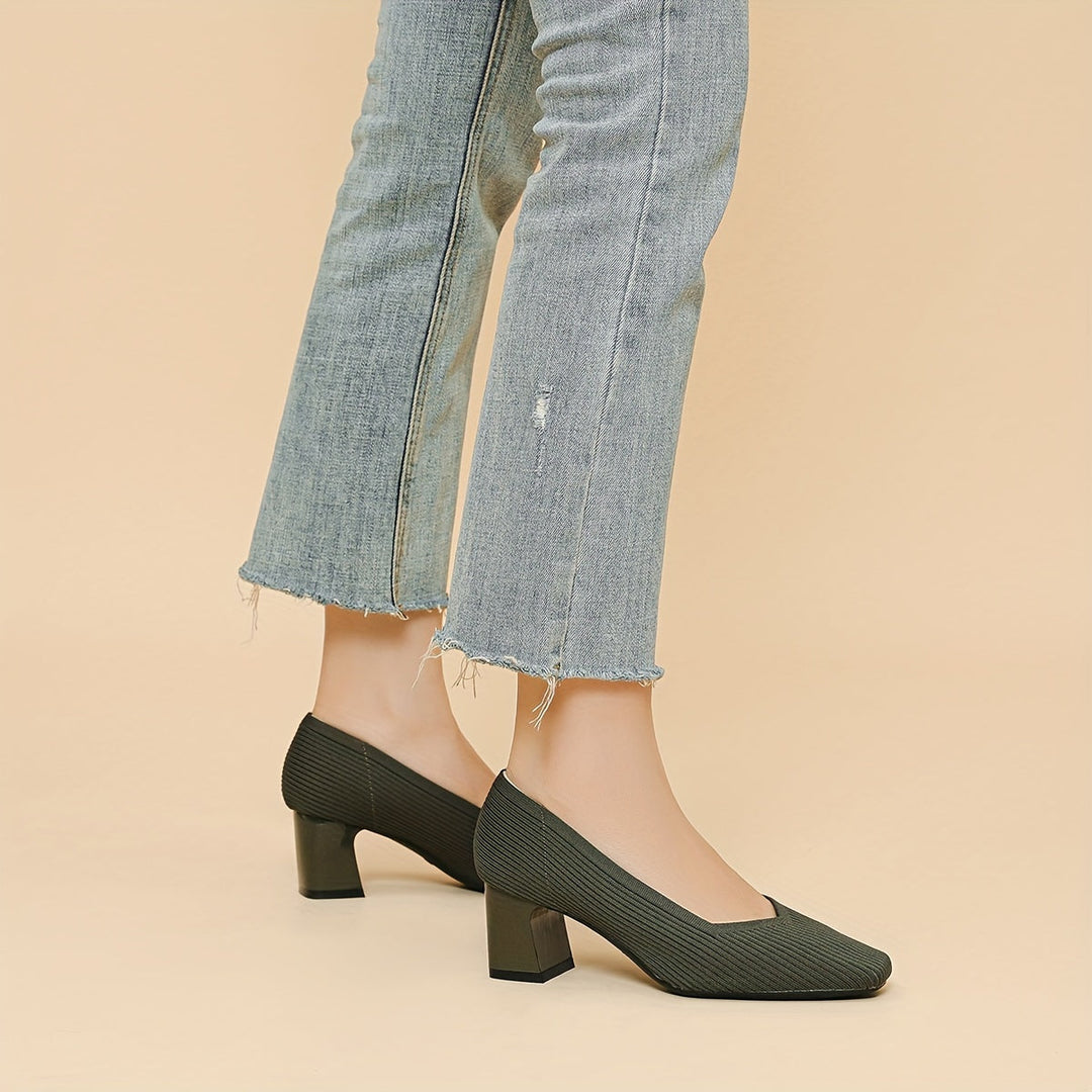 Block Heel Dress Shoes