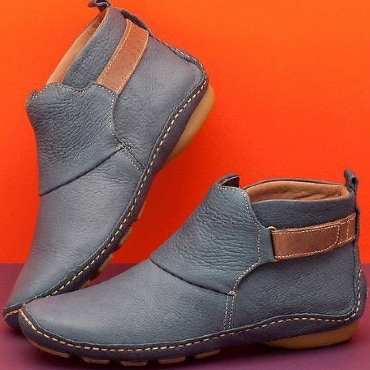 Winter Buckle Ankle Boots