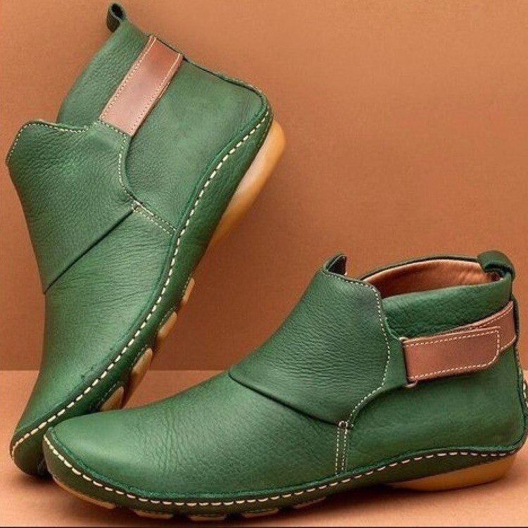 Winter Buckle Ankle Boots
