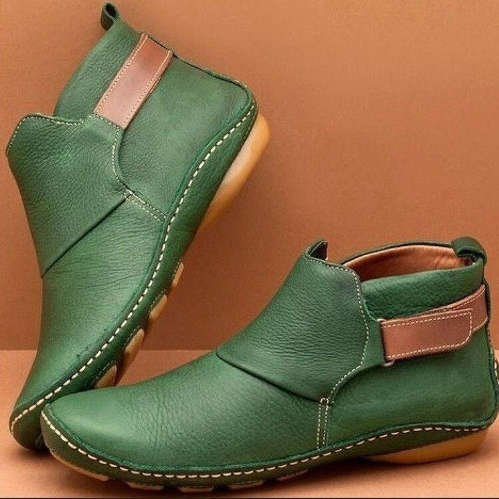Winter Buckle Ankle Boots