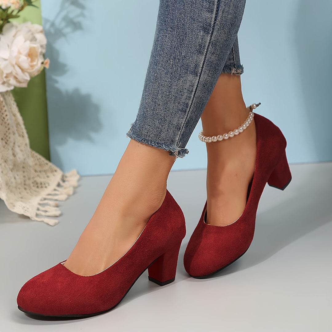 Block Heel Dress Shoes