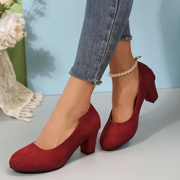 Block Heel Dress Shoes