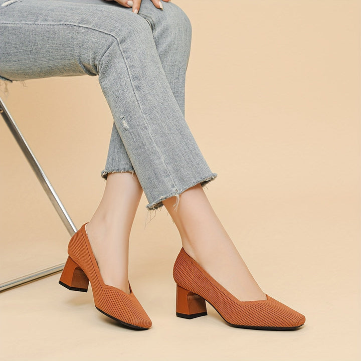 Block Heel Dress Shoes