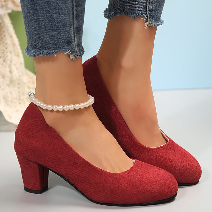 Block Heel Dress Shoes
